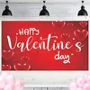 Sevgililer günü afiş afiş afiş arka plan bezi aşk dekorasyon asılı bayrak romantik parti kutlama bayrakları yeni stil RRB13528