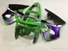 Injection Mold Fairing kit for KAWASAKI Ninja ZX9R 98 99 ZX 9R 1998 1999 ABS Green Purple Fairings bodywork+Gifts GS37