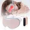 3D Isıtmalı Göz Maskesi Elektrik Taşınabilir Masaj Göz Kavranı USB Uyuyan Kuru S Blefarit Yorgunluk Kazanımı Koruma 2202081139247