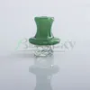 Beracky 新スタイルガラス紡績 UFO キャップ 25mmOD ガラス炭水化物キャップ頭の悪い炭水化物キャップ石英バンガー爪ガラス水ボング軽くたたくリグ