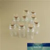 100 pz/lotto 22*40mm 8ml Mini Bottiglie di Vetro Con Tappo di Sughero Artigianato Piccoli Vasi Trasparente Vaso di Stoccaggio di Vetro Vuoto Bottiglia regalo