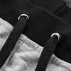 Calça de algodão casual de cotonete de algodão masculino calças de algodão cinza calças de tornozelo longo