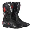 Chaussures de moto Botte de moto professionnelle Motocross Racing Bottes en cuir microfibre Accessoires de démarrage de résistance aux chutes de moto pour hommes