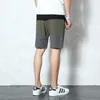 New Shorts Men Men Outdoors Summer Summer Casual Beach Shorts Algodão da cintura elástica Moda de matéria de tabuleiro Plus Size C41 T200512