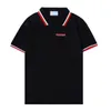 メンズデザイン Tシャツ春夏カラースリーブ Tシャツ休暇半袖カジュアルレタープリントトップスサイズ範囲 S-XXL ファッションバッグ
