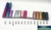Bouteilles d'emballage vides transparentes pour rouge à lèvres, 10ml, bouchon rouge/violet/bleu/or/argent, outils cosmétiques pour brillant à lèvres, Tubes de baguette de glaçage