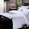 Cinco estrelas Hotel 100% algodão de cama de luxo conjunto branco bordado hotel duvet capa conjunto rei Queen size hotel hotel lençoas conjunto T200706