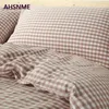 plaid comforters per biancheria da letto