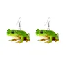 Drôle Simulation Animal Acrylique Boucles D'oreilles pour Femmes Grenouille Papillon Poulet Canard Boucle D'oreille Propre Conception Boucles D'oreilles Femme 2022