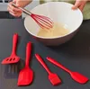 Silikonowe Naczynia kuchenne Naczynia Set Non-Stick Cookware Tool Egg Beaters Turner Oil Szczotka Naczynia Kuchenne Zestaw do pieczenia