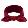 NUOVE NABIE NAMBINE BASCHI VELVET BOWKNOT BASSAGGIO BAMBINI BUNNY BASCHIO CHANDY CARMY BANDANA BANDANA BANDO 8 colori