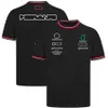 f1 T-shirt 2022 summer formula one lapel polo shirt custom oversized team overalls commemorative model