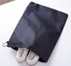 Couverture de chaussure réutilisable non tissée de sac de rangement avec étui à cordon anti-poussière anti-poussière anti-poussière Emballage Accueil Tool SN4983