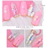 6st / set Aurora Unicorn Nail Art Glitters Blandade Hexagon Nail Pules Sequins Mermaid Nail Flakes Holografiska manikyrekorationer