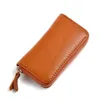 Car keys holders packages Genuine leather key wallets waist hanged wholesale custom men multi-function key card package