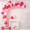 133pcs Globos mixtos Baby Shower Es una niña Niño Babyshower Bautizo Fiesta Suministros Boda Cumpleaños Mesa Decoración Hogar 201203