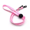 Gezichtsmasker Lanyards Verstelbare Masker Strap met Clips 65cm Kind Volwassen Anti-Lost Masker Leash Pink Blue Black