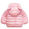 Veste d'hiver chaud pour les filles manteaux bébé filles vestes enfants à capuche survêtement manteau pour garçons vestes à capuche enfants vêtements 1-5 T LJ201130