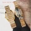 Mężczyźni Zegarki Kobiety Watch Ruch Kwarcowy Wszystkie Diament Iced Out Wristwatch Wysokiej Jakości Unisex Dress Wristwatches Lady Clock Wodoodporna Montre De Luxe