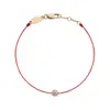 B01-001E Rode Draad Redline Armbanden Vrouwen Pruim Bloem Zwart Touw Armbanden Voor Kerstcadeau F1201