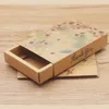 11.5X8X2.0cm Marble Small Box Gift Packaging Festival Wedding Banquet Pull Out Jewelry Packaging Storage Box Candy Box Custom Logo