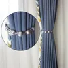1PC Bead Elegant Curtain Tieback Decoratieve gesp voor home Accessory Strap 1pc Bead Big Best H Jllzaw
