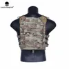 Emersongoar JPC Colete Tático Armor Body Heavy Harness Molle Plate Airsoft Airsoft Wargame Caça Combate Engrenagem 201214