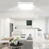 85-265V LED-Deckenleuchte Quadratische Form Lichter Wohnzimmer Schlafzimmerlampe stufenlos Dimmen (18W) Hohe Helligkeit Deckenleuchten Kostenlose Lieferung