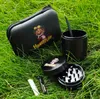 RICH DOG Smoke Set Broyeur d'herbes en métal avec embouts d'embout 50 mm Grand récipient Broyeurs de pot Accessoires pour fumer pour homme