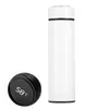 LED -Temperaturanzeige Thermos 500 ml 17oz Smart Vacuum Water Flasche 304 Edelstahl Reise Thermos