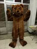 Halloween Brown Bear Mascot Costume Högkvalitativ tecknad anime Temakaraktär Vuxna storlek Julkarneval födelsedagsfest utomhusdräkt