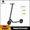 Voorverkoop 2020 Nieuwe originele Ninebot No. 9 Elektrische Scooter E25 Volwassen Draagbare Smart Elektrische Scooter Lithium Batterij Kickscooter