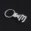 Zinc Alloy Metal Car Key Ring KeyRings Keychain Nyckelkedja Bilstyling för 1 3 5 7 x Key Holder