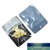 100Pcs/lot Clear Plastic Zip Lock Self Seal Reusable Packing Bags with Hang Hole Zipper Dried Fruits Candy Retails Storage Bags