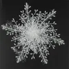 6cm 10cm 13cm 16cm 21cm 28cm Snow Flakes White Snowflake Ornaments Christmas Tree Decortion Festival Party Home Decor Y201020