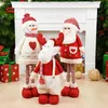 フィギュアサンタクロース人形クリスマスの装飾家のメリークリスマス装飾品クリスマスガーデンデコレーションナビダッド年2012201E