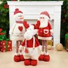 Figuras papai noel boneca decorações de natal para casa feliz natal ornamentos natal decoração do jardim navidad ano 2010062474