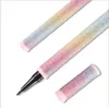 Star eye liner waterproof Magic Self-adhesive Liquid Eyeliner Glue for Makeup Eyelashes Tool Magnet-free Glue-free Long Lasting Pen Pencil C