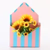 Caja de regalo de sobre creativo Caja de embalaje de flor de jabón plegable Contenedores de dulces Cartón para suministros de fiesta de boda de Navidad 2 2xm E1