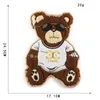 Dierbeer computer borduurwerk logo decor kleding kleding stickers hele handdoek kleding handsewn patch dhl 5714798