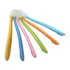 Cucchiaio in silicone per bambini da 5 colori Cucchiaio per alimentazione per bambini Cucchiaio morbido in silicone alimentare Colore caramella M3181