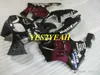 오토바이 페어링 바디 키트 Kawasaki Ninja ZX-7R ZX7R 1996 2003 ZX 7R 96 97 02 03 핑크 블랙 페어링 바디 워크 + 선물 KZ21