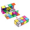 Kreatywny DIY 2 w 1 Yoshimoto Cube Magic Cube Toy Relaks Game Puzzel dla dzieci Mężczyźni Kobiety Infinity Cube Gide Idea 201219