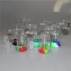 Mini Hookah Glass Ash Catchers Bowl Glass Ashcatcher Adapter with 14mm Male Thick Joint AshCatchers Bubbler for smoking Bongs water pipe dab rig
