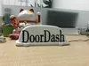DoorDash Sign 식료품 용 상단 지붕 창 스티커 음식 배달 드라이버 기호 택시 드라이버 용 3M 택시 라이트 램프 HOT SALE