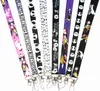 Cell phone Cartoon Lanyard Neck Strap mobilephone Rope Lanyards keychain With Employee Card Rope Buckle 20pcs Small wholesale