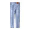 SULEE Brand Men Jeans Famous Brand Slim Straight Business Casual Black Elasticity Cotton Denim Pants Trousers panta 220311