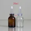 small glass cosmetic containers