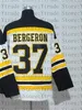 Man Reverse Retro Patrice Bergeron Jersey Brad Marchand David Pastrnak Zdeno Chara Charlie McAvoy Tuukka Rask Bobby Orr Hockey Zwart Wit Gestikt