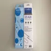 Бесплатный DHL Post White Blue Cardpaper Упаковочные коробки Пакет Пакет для 3,5 мм Aux Audio Cables Мужской к мужской Стерео-кабель